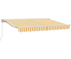 Rankinė sulankstoma markizė Geltona 3 x 2,5 m
