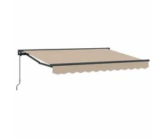 Rankinė sulankstoma markizė Smėlio 3,5 x 2 m
