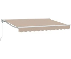 Rankinė sulankstoma markizė Smėlio 3,5 x 2,5 m