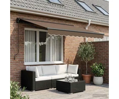 Rankinė sulankstoma markizė Taupe 3 x 2 m
