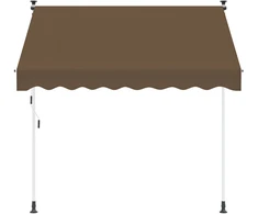 Rankinė sulankstoma markizė Taupe 400 cm