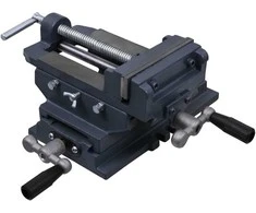 Rankinis kryžminio slydimo gręžtuvas-spaustuvas, 127mm