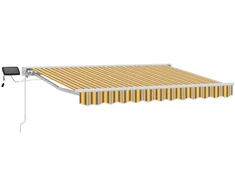 Rankinis markizės rėmas su LED 3,5 x 2 m