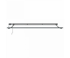 Rankinis markizės rėmas su LED 4 × 3,5 m