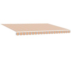 Rankinis markizės rėmas su LED 4,5 × 3,5 m