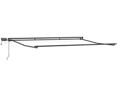 Rankinis markizės rėmas su LED 4 × 3,5 m