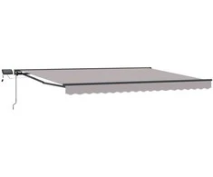 Rankinis markizės rėmas su LED 4,5 × 3 m