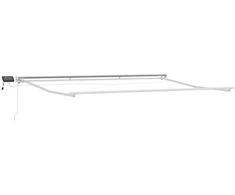 Rankinis markizės rėmas su LED Taupe 3 x 2,5 m