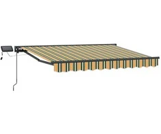 Rankinis markizės rėmas su LED 3 x 2,5 m
