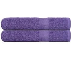 Rankšluostis Rankšluosčiai, FROGN, 2 vnt., violetiniai, 100x200 cm, 360 g/m²