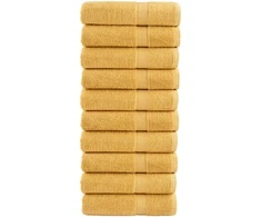 Rankšluostis Rankšluosčiai rankoms, SOLUND, 10vnt. auksiniai 50x100cm 600g/m²