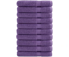 Rankšluostis Rankšluosčiai SOLUND, 10vnt., violetiniai, 100x200cm, 600g/m²