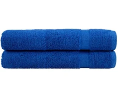 Rankšluostis Rankšluosčiai SOLUND, 2vnt., mėlyni, 100x200cm, 600g/m²