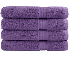 Rankšluostis Rankšluosčiai SOLUND, 4vnt., violetiniai, 100x200cm, 600g/m²
