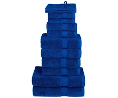 Rankšluostis Rankšluosčių rinkinys SOLUND, 12vnt., mėlyni, 600g/m²