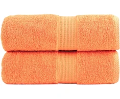 Rankšluostis Aukščiausios kokybės rankšluosčiai SOLUND, 2 vnt., oranžiniai, 30x30 cm, 600 g/m²