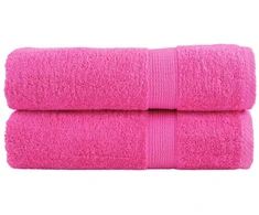 Rankšluostis Aukščiausios kokybės rankšluosčiai SOLUND, 2 vnt., rožiniai, 50x100 cm, 600 g/m²