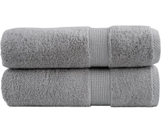 Rankšluostis Aukščiausios kokybės rankšluosčiai SOLUND, 2 vnt., pilki, 50 x 100 cm, 600 g/m²