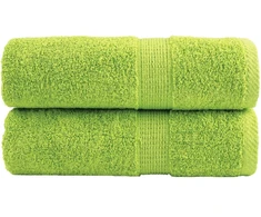 Rankšluostis Aukščiausios kokybės rankšluosčiai SOLUND, 2 vnt., žali, 30x30 cm, 600 g/m²