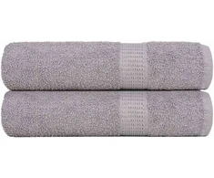 Rankšluostis Dušo rankšluosčiai FROGN, 2 vnt., pilki, 70x140 cm, 360 g/m²