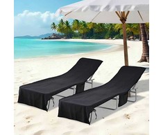 Rankšluostis Gulinčio rankšluosčiai 2 pcs Juoda 210 x 75 cm