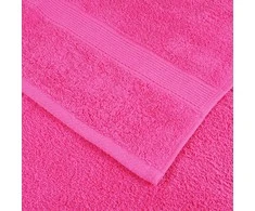 Svečių Rankšluostis SOLUND 10 pcs Rožinė 15 x 21 cm 550 gsm