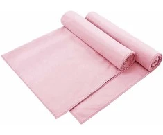 Rankšluostis Lauko Kėdžių Rankšluosčiai 2 pcs Rožinė 130 x 60 cm