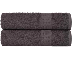 Rankšluostis Rankšluosčiai FROGN, 2 vnt., antracito spalvos, 50x100 cm, 360 g/m²