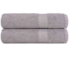 Rankšluostis Rankšluosčiai FROGN 2 vnt., pilki, 50x100 cm, 360 g/m²