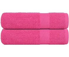 Rankšluostis Rankšluosčiai FROGN, 2 vnt., rožiniai, 50x100 cm, 360 g/m²