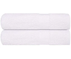 Rankšluostis Rankšluosčiai FROGN, 2 vnt., balti, 50x100 cm, 360 g/m²