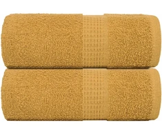 Rankšluostis Rankšluosčiai FROGN, 2 vnt., auksiniai, 30x30 cm, 360 g/m²