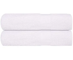 Rankšluostis Rankšluosčiai FROGN, 2 vnt., balti, 50x100 cm, 360 g/m²