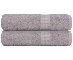 Rankšluostis Rankšluosčiai FROGN 2 vnt., pilki, 50x100 cm, 360 g/m²