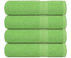 Rankšluostis Rankšluosčiai FROGN, 4 vnt., obuolių žali, 50x100 cm, 360 g/m²