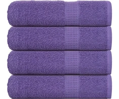 Rankšluostis Rankšluosčiai FROGN, 4 vnt., violetiniai, 50x100 cm, 360 g/m²