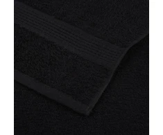 Rankšluostis Rankšluosčiai FROGN 4 vnt. juodi, 50x100 cm, 360 g/m²