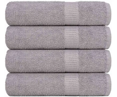 Rankšluostis Rankšluosčiai FROGN 4 vnt., pilki, 50x100 cm, 360 g/m²