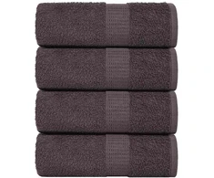 Rankšluostis Skalbimo šluostės FROGN, 4 vnt., antracito spalvos, 15 x 21 cm, 360 g/m²