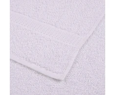 Rankšluostis Skalbimo šluostės FROGN, 4 vnt., baltos, 15 x 21 cm, 360 g/m²
