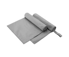 Rankšluostis Sportiniai rankšluosčiai 2 pcs Tamsiai pilka 100 x 50 cm