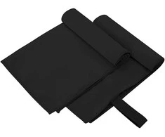 Rankšluostis Sportiniai rankšluosčiai 2 pcs Juoda 50 x 30 cm