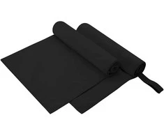 Rankšluostis Sportiniai rankšluosčiai 2 pcs Juoda 100 x 50 cm
