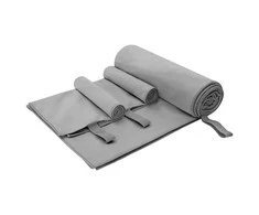 Rankšluostis Sporto rankšluosčių rinkinys 3 pcs Tamsiai pilka