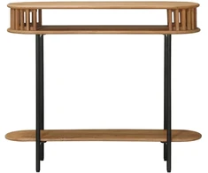 Rankų darbo pabaigos stalas Tamsiai rudas 90 x 30 x 75 cm