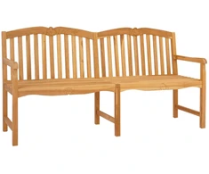 Rankų darbo rožių suolelis Natūrali 180,5 x 60 x 96 cm
