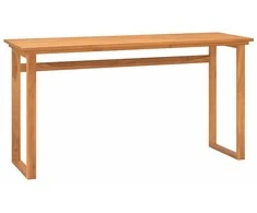 Rašomasis stalas, 120x45x75cm, tikmedžio medienos masyvas