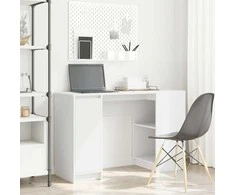 Rašomasis stalas, baltos, 120x42x76 cm, apdirbta mediena