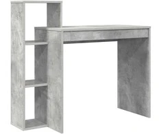 Stalas Betono pilka 100 x 40 x 90 cm Apdirbta mediena