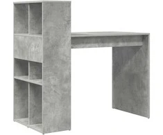 Stalas Betono pilka 108 x 55 x 103.5 cm Apdirbta mediena